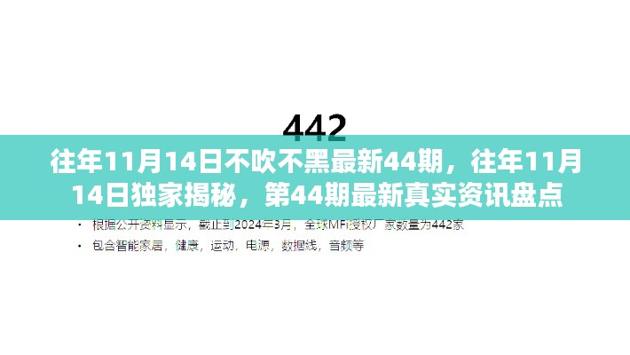 独家揭秘与最新资讯盘点,往年11月14日第44期深度报道