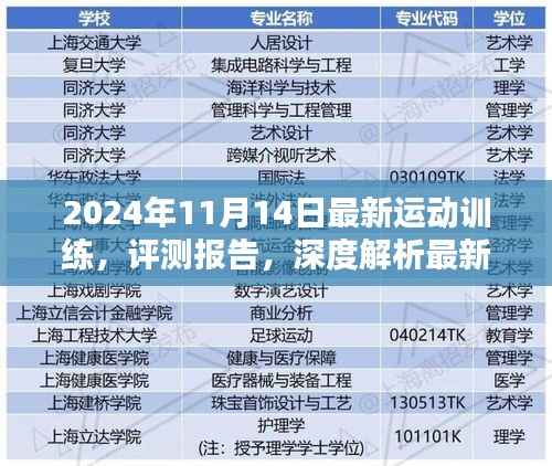深度解析,最新运动训练系统实战表现与用户体验评测报告(2024年11月)
