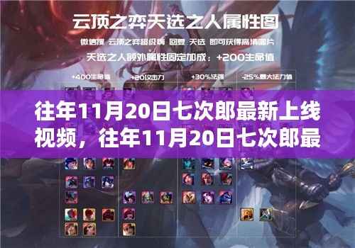 往年11月20日七次郎最新上线视频,热门看点、深度解析及全新内容揭秘