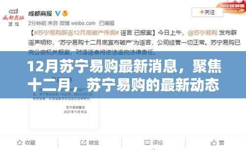 12月苏宁易购最新动态,聚焦行业影响与最新消息