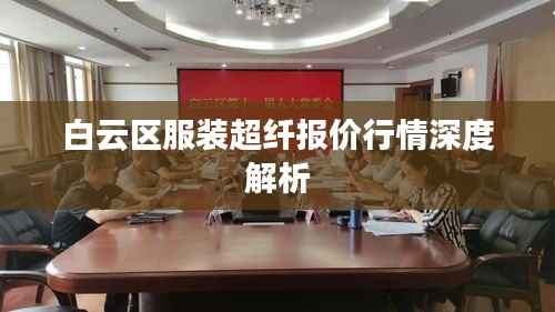 白云区服装超纤报价行情深度解析